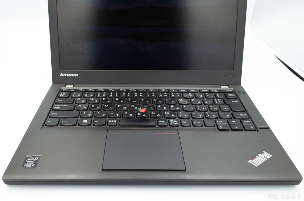 ThinkPad x240  Corei5 8GB/256GBSSD Win10